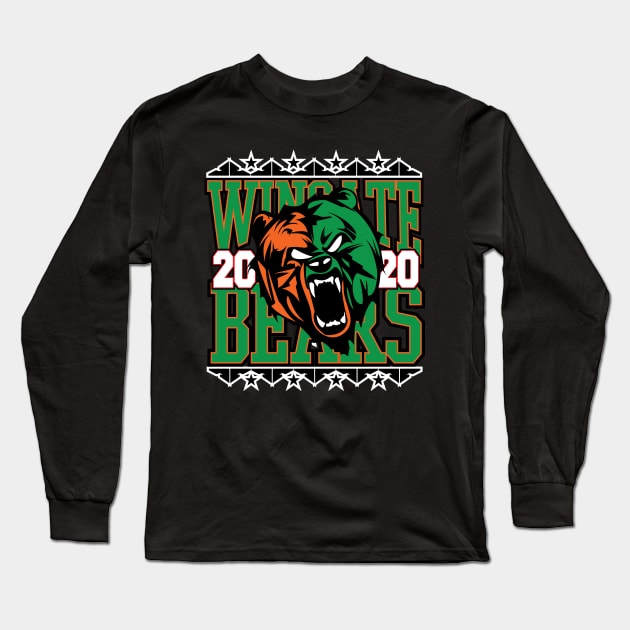 Wingate Bears 2019 Long Sleeve T-Shirt by Shawn 